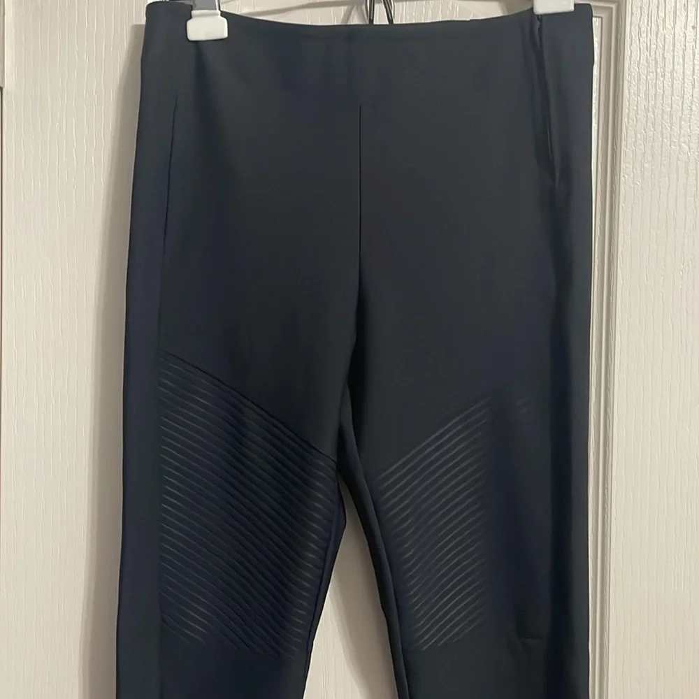Athleta‎ Black Madison Moto Tight Legging Athleisure Biker Gym